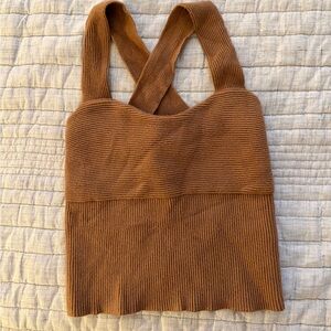 Abercrombie Brown Tank Top
